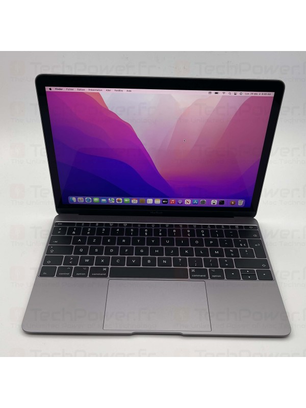 MacBook Retina 12" Gris Sidéral
