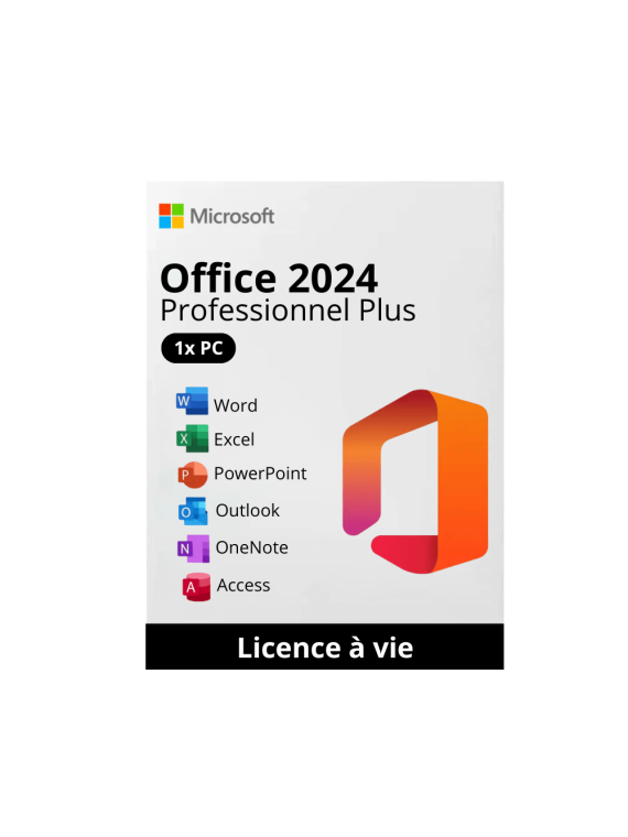 Pack Office 2024 + Mise à jour 2026 - Licence à vie