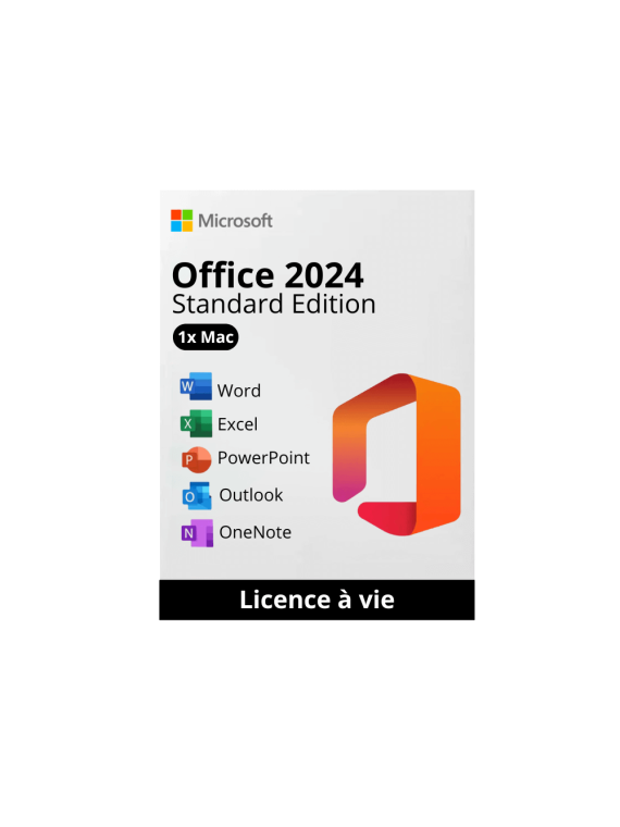 Pack Office 2024 + mise à jour 2026 - Licence à vie