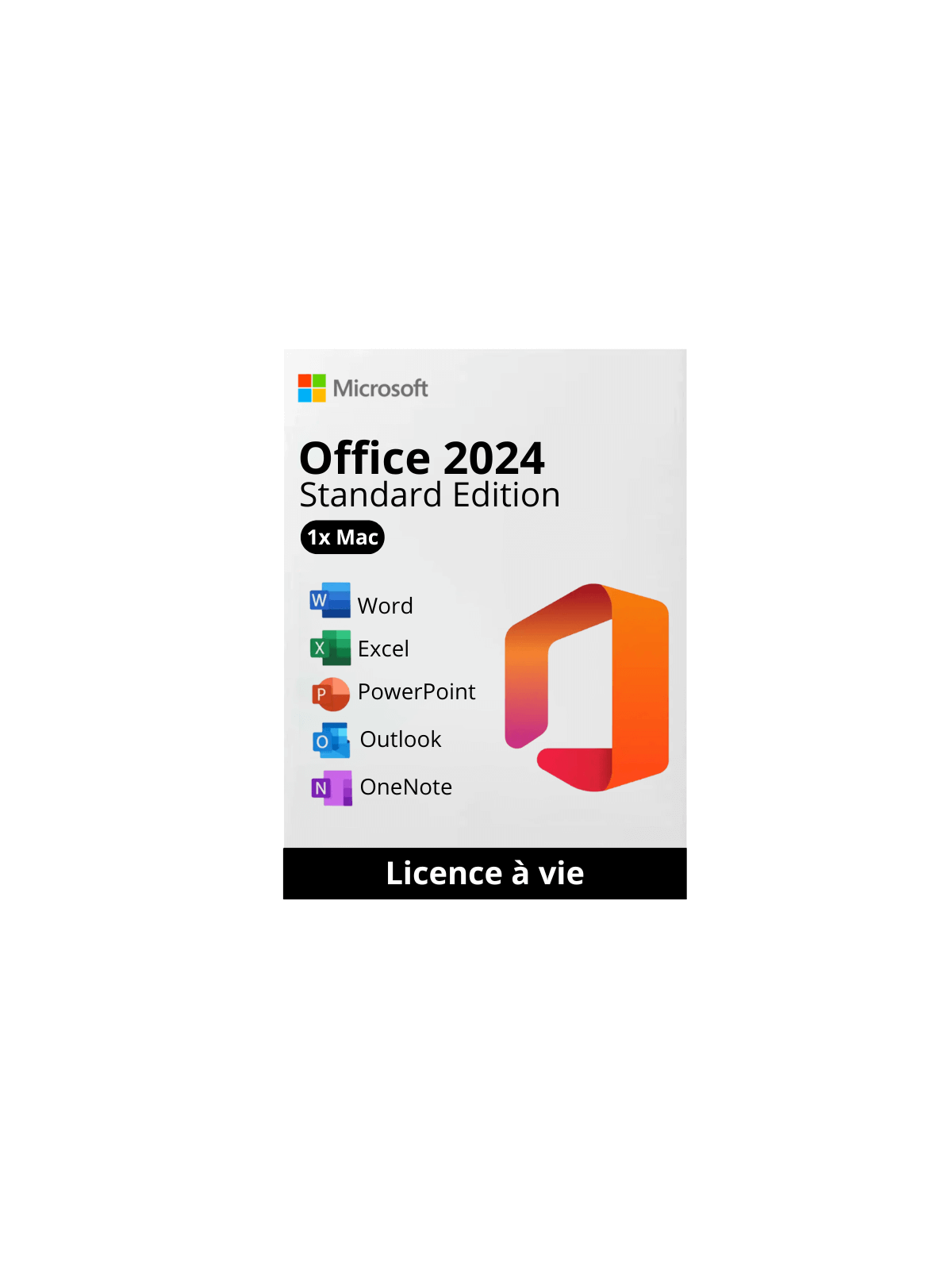 Pack Office 2024 + mise à jour 2026 - Licence à vie