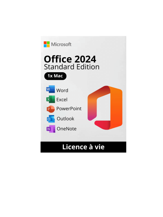 Pack Office 2024  + mise à jour 2026 - Licence à vie