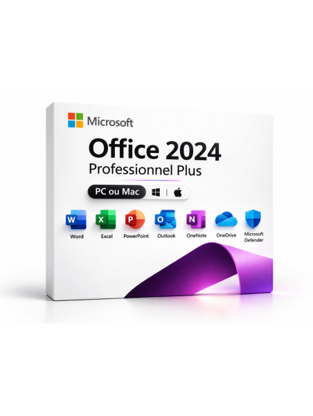 Office 2024 Professional Plus - Valable pour 1 ordinateur