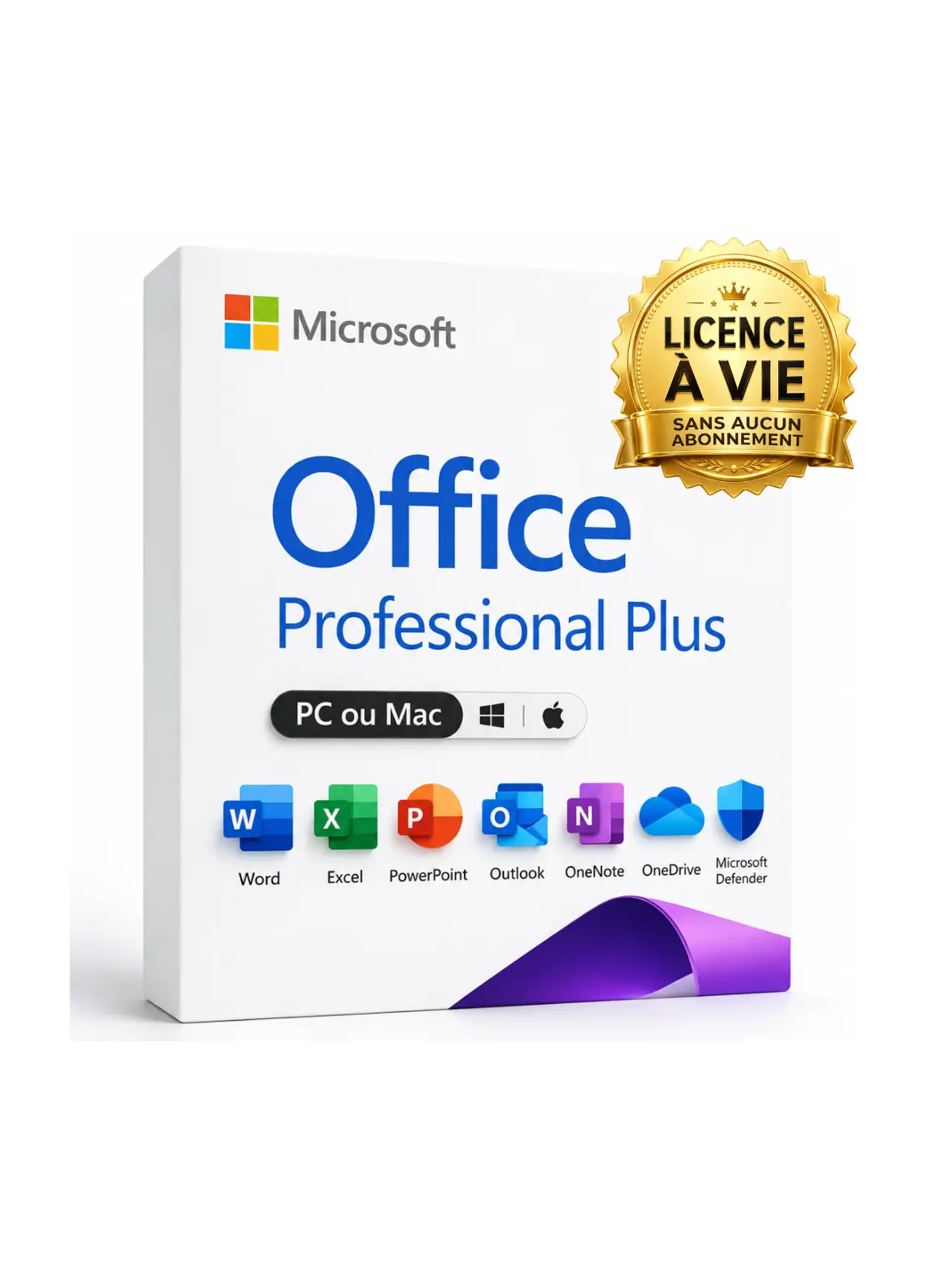 Pack Office 2024 Professionnel Plus - Licence à Vie, Efficacité & Innovation