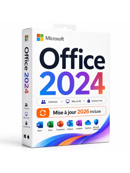Pack Office 2024 Professionnel Plus - Licence à Vie, Efficacité & Innovation