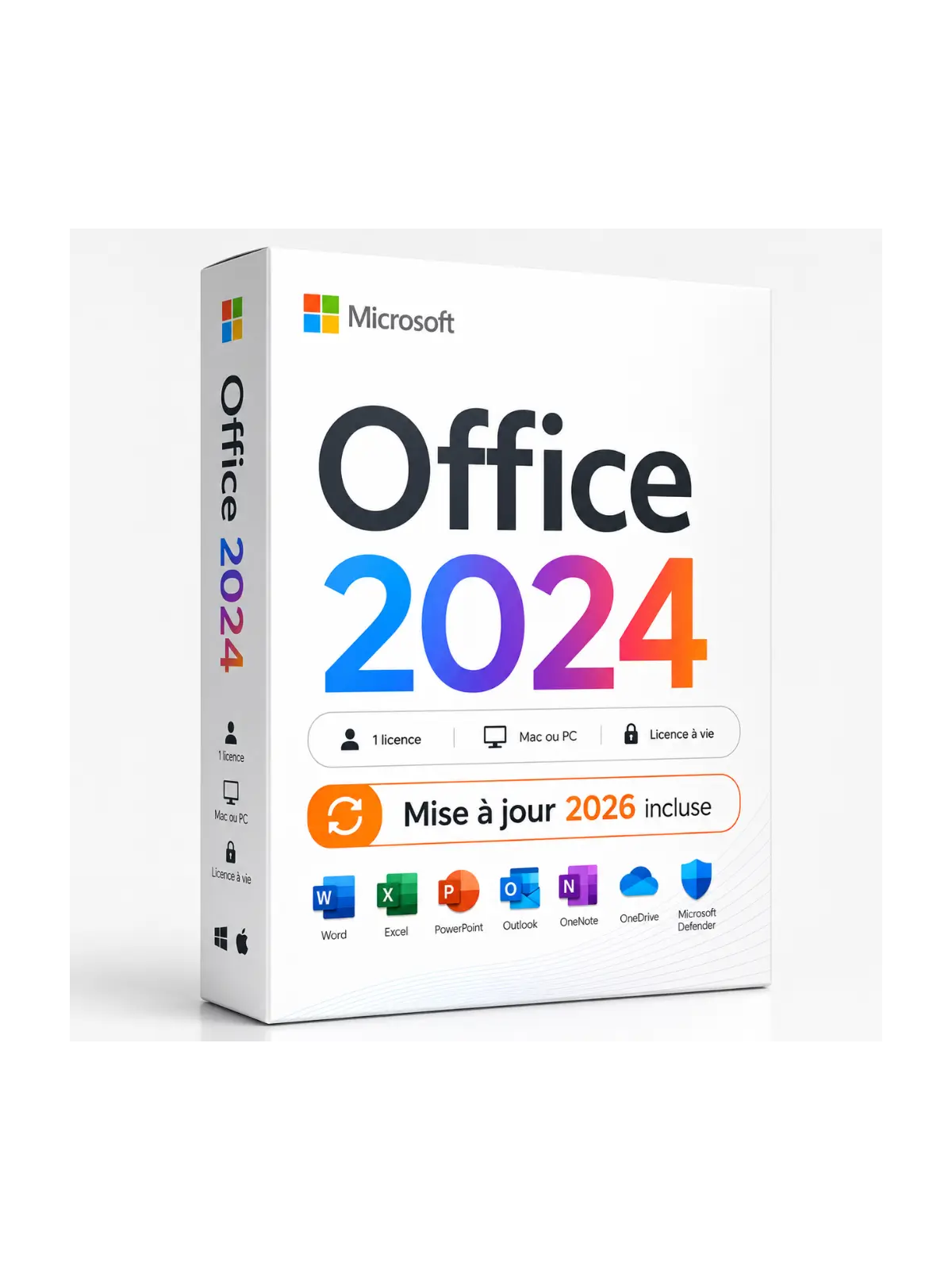Pack Office 2024 Professionnel Plus - Licence à Vie, Efficacité & Innovation