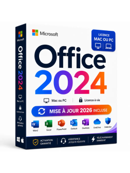 Pack Office 2024 Professionnel Plus - Licence à Vie, Efficacité & Innovation