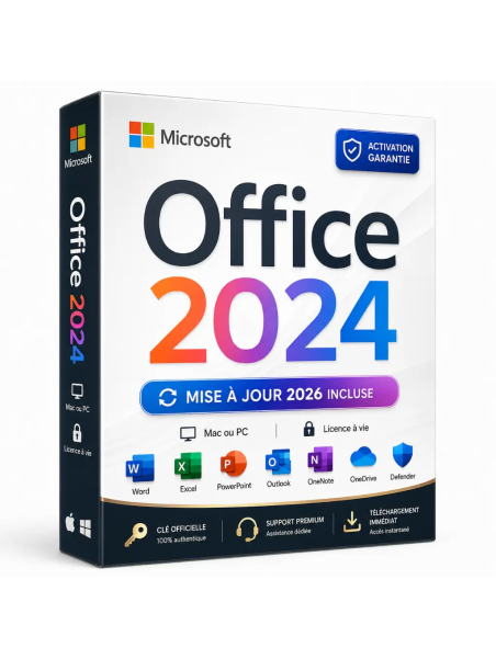 Pack Office 2024 Professionnel Plus - Licence à Vie, Efficacité & Innovation