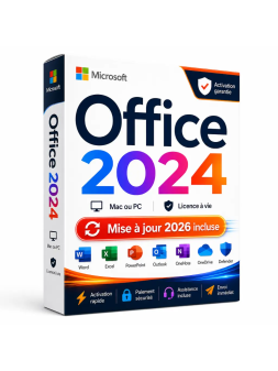 Pack Office 2024 Professionnel Plus - Licence à Vie, Efficacité & Innovation