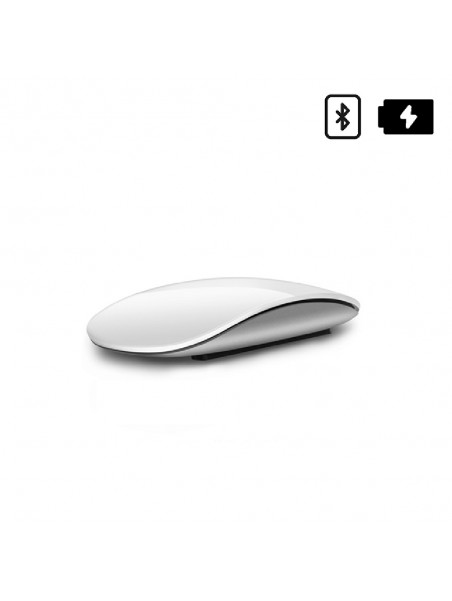 Souris bluetooth rechargeable blanche