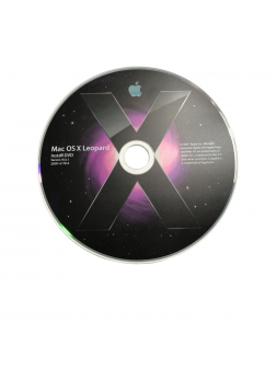 DVD Mac OS X Leopard v10.5 pour Mac vintage