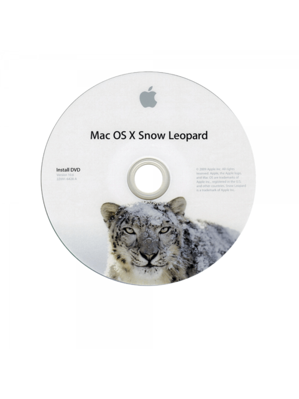 DVD installable pour Mac OS X Snow Leopard v10.6