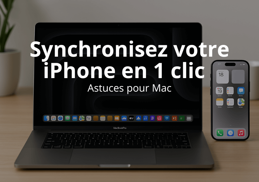 Synchronisez votre iPhone en 1 clic – Guide complet pour transférer données vers votre Mac