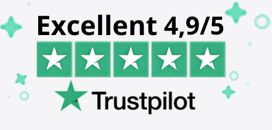 Avis 4,9/5 étoiles TechPower.fr Trustpilot