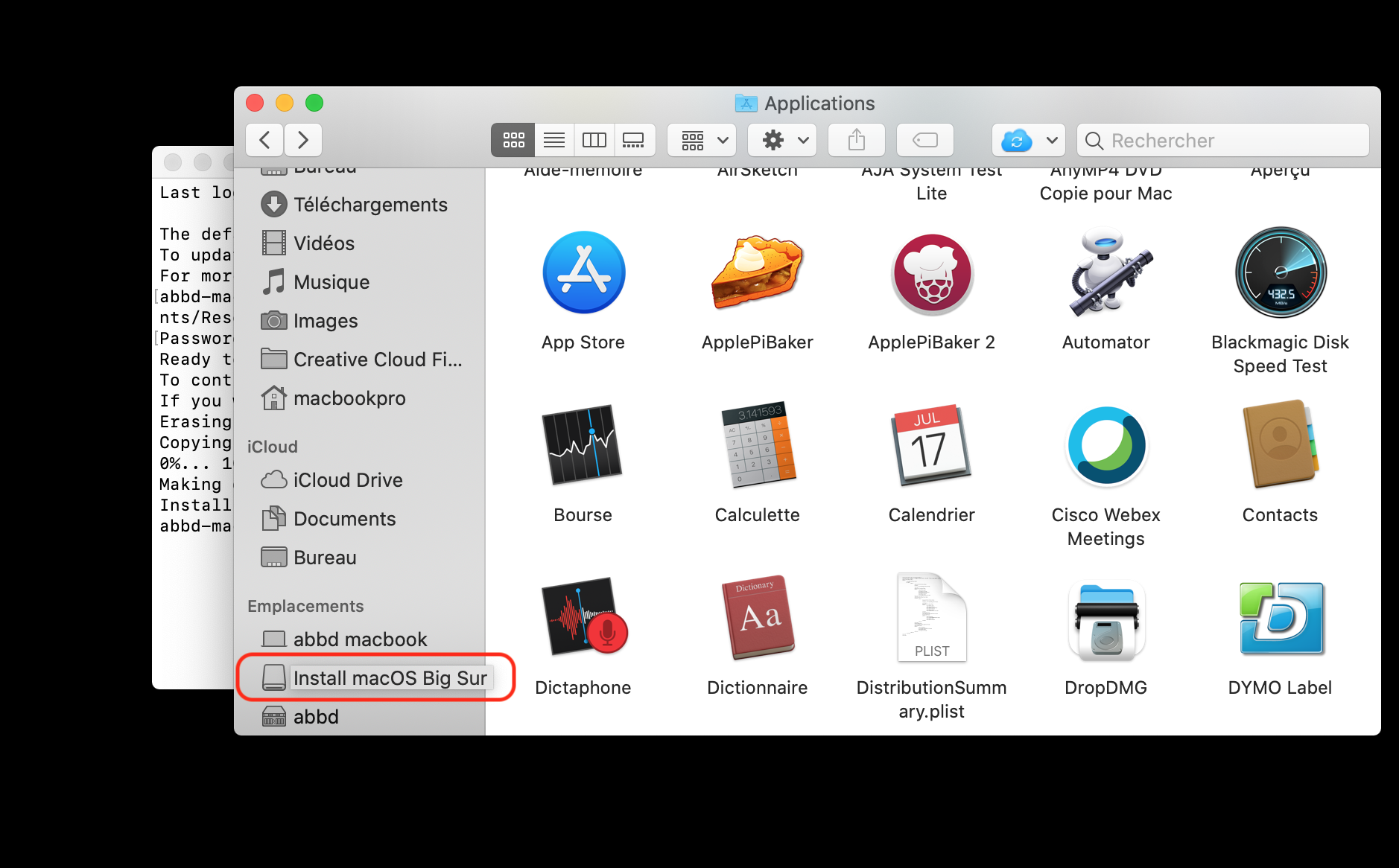 Clé USB macOS bootable - étape 12