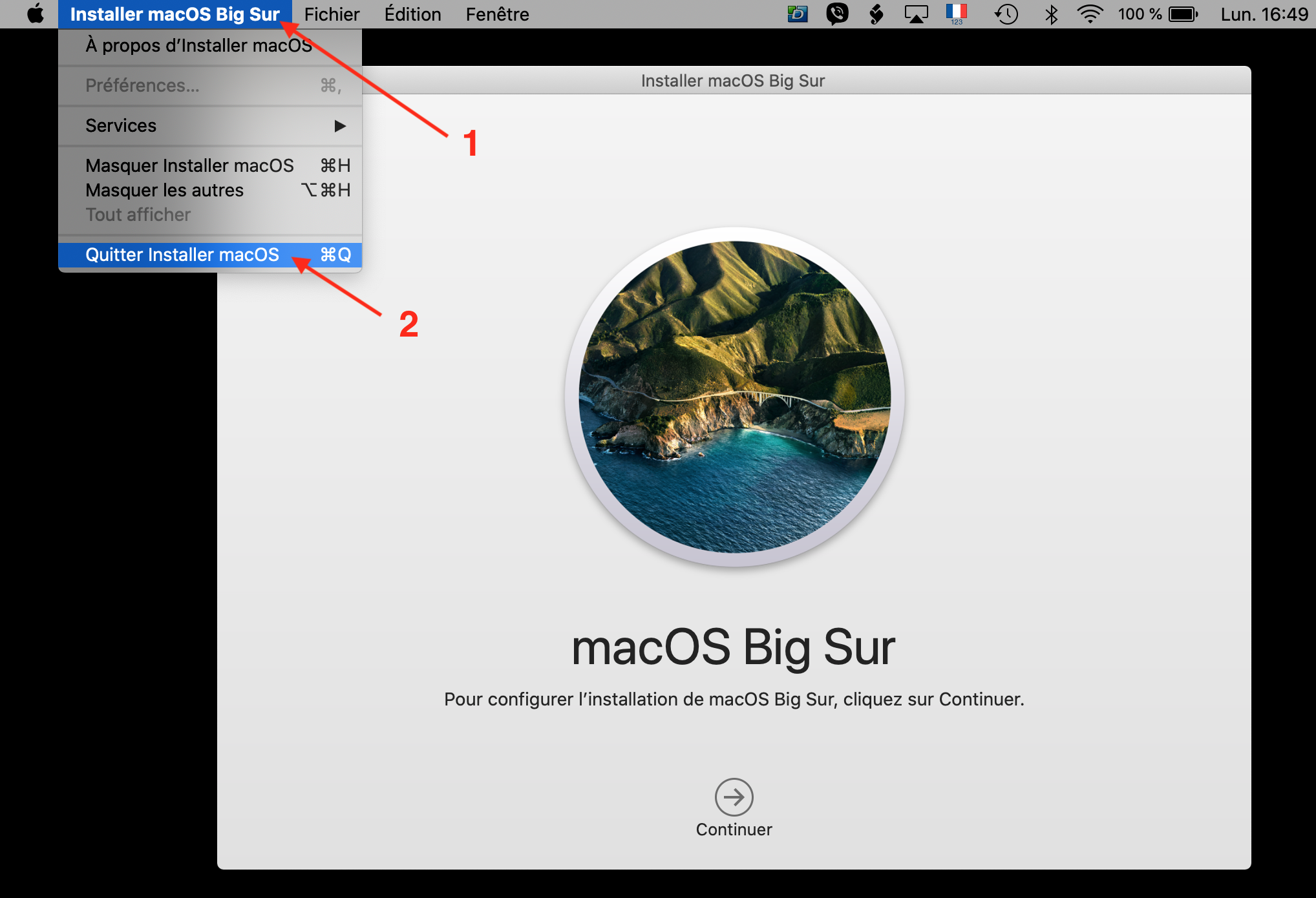 Clé USB installation Mac OS 10.14 Mojave