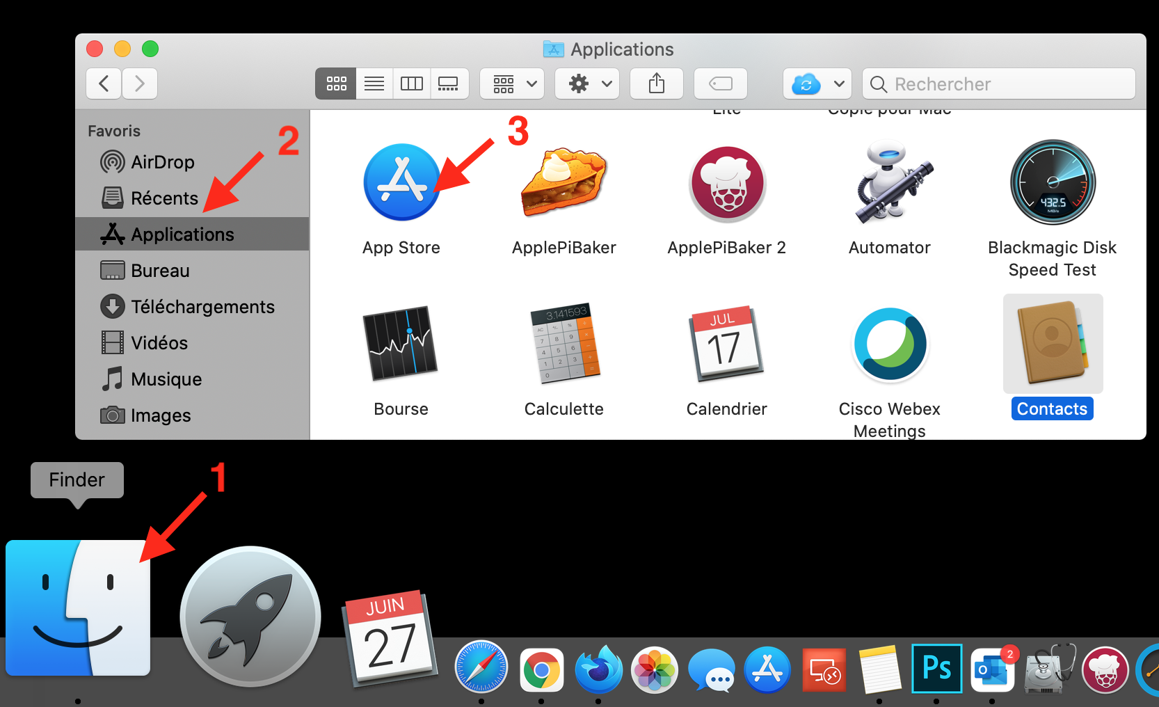 Clé USB macOS bootable - étape 1